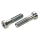 DIN 6912 Zylinderschrauben Innensechskant Schlüsselführung Stahl 10.9 verzinkt M 10x25 200 Stück