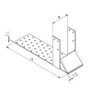 Sparrenhalter Holz Gutzeit