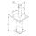 Pfostenträger Typ I mit Rohrdolle Gutzeit 400 mm 1 Stück