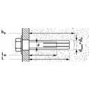 Messingdübel M6/8x22 MMD Innengewinde Mungo 100 Stück