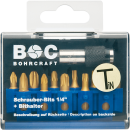 Bohrcraft Schrauber-Bits 1/4Zoll Schaft in Kunststoff-Box PB 31 31-tlg. PZ 1 + 2 + 3 / PH 1 + 2 + 3 / Tx 10-40