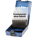 Bohrcraft Industrie-Kunststoffbox dunkelblau MGB 7-K leer für 7 Masch.-Gewindebohrer DIN 371/376