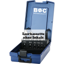 Bohrcraft Industrie-Kunststoffbox dunkelblau STB 3-K leer für 3 HSS-Stufenbohrer 4-12/4-20/6-30