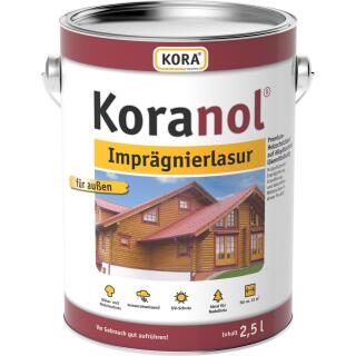 Koranol Imprägnierlasur Kiefer 2,5 l Eimer