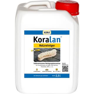 Koralan Holzreiniger 2,5 l PE Kanister