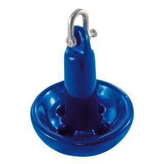 Pilzanker mit Schäkel Stahl/PVC blau beschichtet 3,6kg 1 Stück