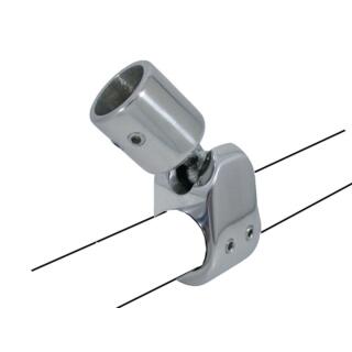 Bimini-Kugelgelenk für Rohrmontage Edelstahl A4 für Rohr 25mm 1 Stück