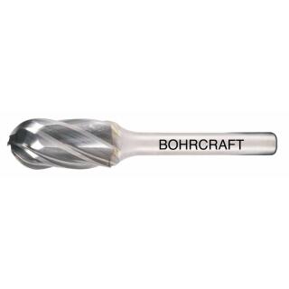Bohrcraft HM-Frässtift Form C Walzenrund Aluverzahnung 6x48mm Schaft 3mm 1 Stück