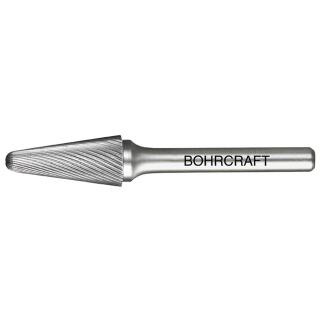 Bohrcraft HM-Frässtift Form L Rundkegel Fein 3x38mm Schaft 3mm 1 Stück