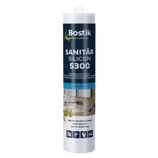 Bostik S300 Sanitär Silikon Weiß 300ml
