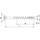 HECO-TOPIX-plus Holzbauschrauben  6x180 TG Tellerkopf...