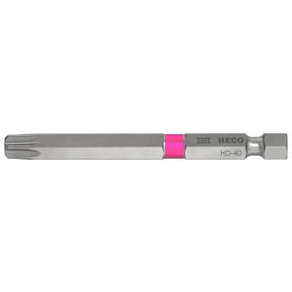 HECO Langbits HECO-Drive TX HD-40 Farbring: pink 3 Stück