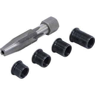 Reparatursatz für Zündkerzengewinde, M10 x 1,0 mm, 5-tlg.