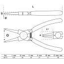 Sprengringzange, gerade, für Innensprengringe, 175 mm