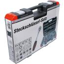 Steckschlüssel-Satz, Antrieb 6,3 mm (1/4 Zoll) / 10 mm (3/8 Zoll) / 12,5 mm (1/2 Zoll), 172-tlg.