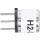 Halbleiter-Gassensor, für Formiergas-Lecksuchgerät Art. 3401