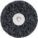 Abrasiv-Schleifscheibe, schwarz, Ø 100 mm, Aufnahmebohrung 8 mm