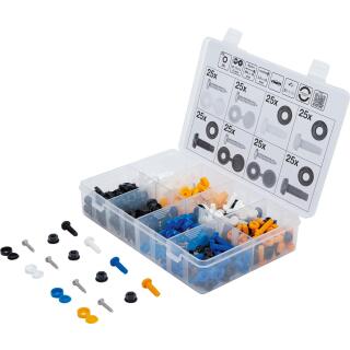 Schrauben-, Muttern- & Abdeckkappen-Sortiment, 400-tlg.
