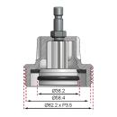 Adapter Nr. 9 für Art. 8027, 8098, für Audi, BMW, Porsche, VW