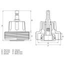 Adapter Nr. 23 für Art. 8027, 8098, für VAG