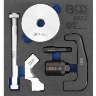 Werkstattwageneinlage 1/6: Injektoren-Auszieher, für Bosch CDI Injektoren, 6-tlg.