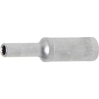 Steckschlüssel-Einsatz Gear Lock tief Antrieb Innenvierkant 6,3 mm (1/4 Zoll)