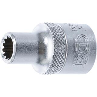 Steckschlüssel-Einsatz Gear Lock Antrieb Innenvierkant 12,5 mm (1/2 Zoll)