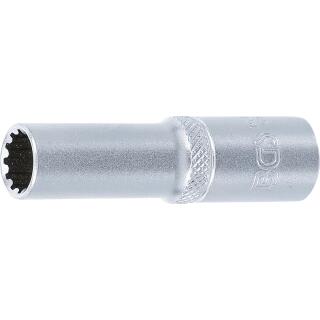 Steckschlüssel-Einsatz Gear Lock tief Antrieb Innenvierkant 10 mm (3/8 Zoll)