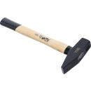 Schlosserhammer, Hickory-Stiel, DIN 1041, 800 g