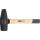 Schlosserhammer, Hickory-Stiel, DIN 1041, 800 g