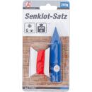 Senklot-Satz mit Schnur, 200 g, 6 m