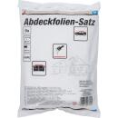 Abdeckfolien-Satz, HDPE, transparent, 4 x 5 m, 20 m², 5-tlg.