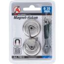 Magnet-Haken, rund, Ø 34 mm, 2-tlg., 3,5 kg