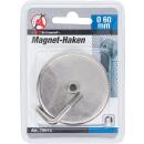 Magnet-Haken, rund, Ø 60 mm, 10 kg
