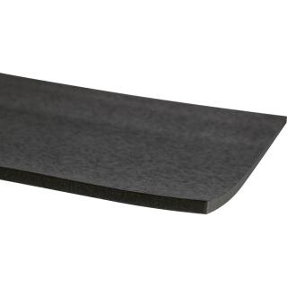 Dämm- und Schallschutzmatte PU-Schaum Schwarz 500 mm x 500 mm x 10 mm