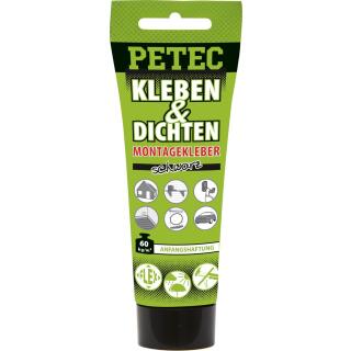 Kleben & Dichten Ecoline Schwarz 80 ml